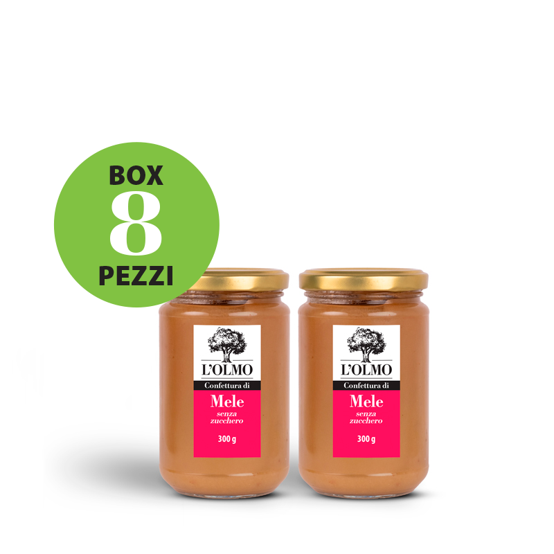 Box confetture di mela senza zucchero 300g