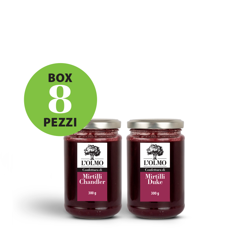 Box confetture di mirtillo 300g