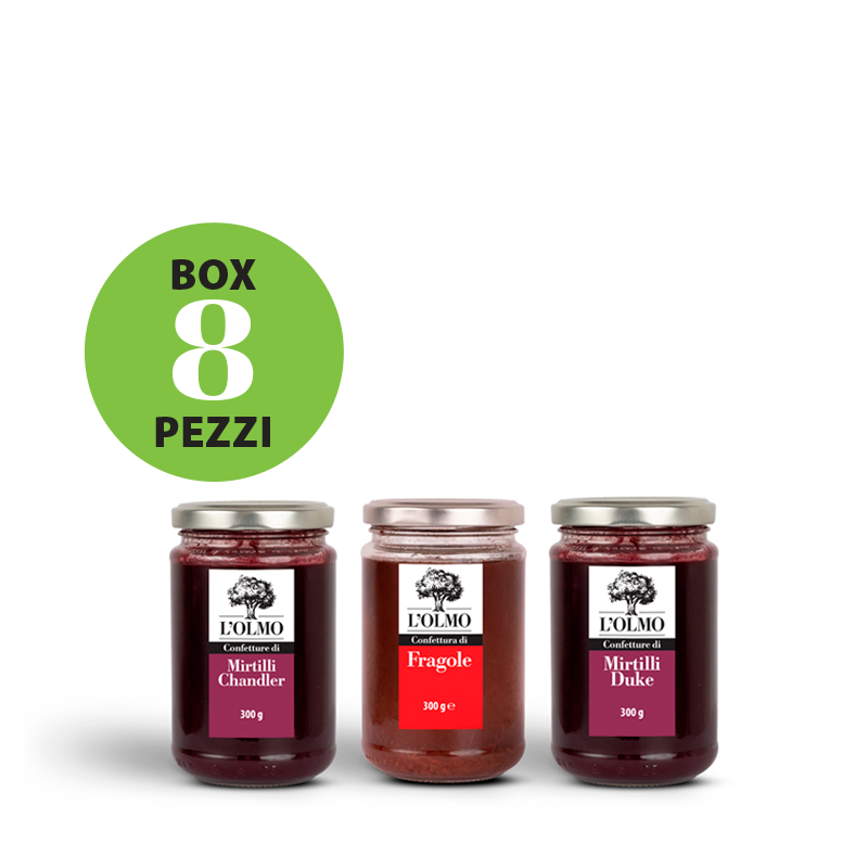 Box confetture miste - 300g