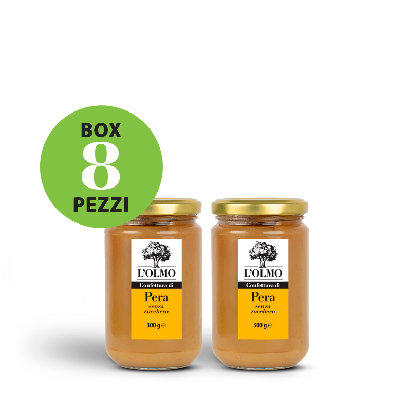 Box confetture di pera senza zucchero 300g