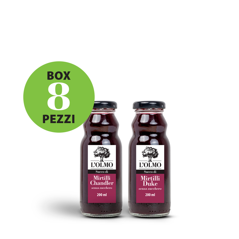 Box succo di mirtillo senza zucchero